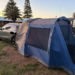 Image of the camp setup at Wallaroo